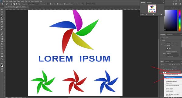logo background Remove In Photoshop