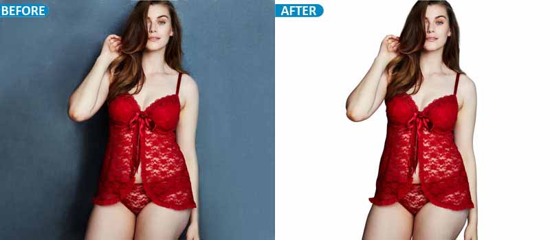 Model Background Removal Services