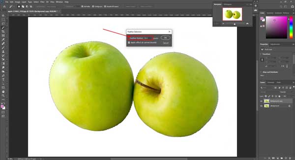 how-to-give-feather-in-photoshop